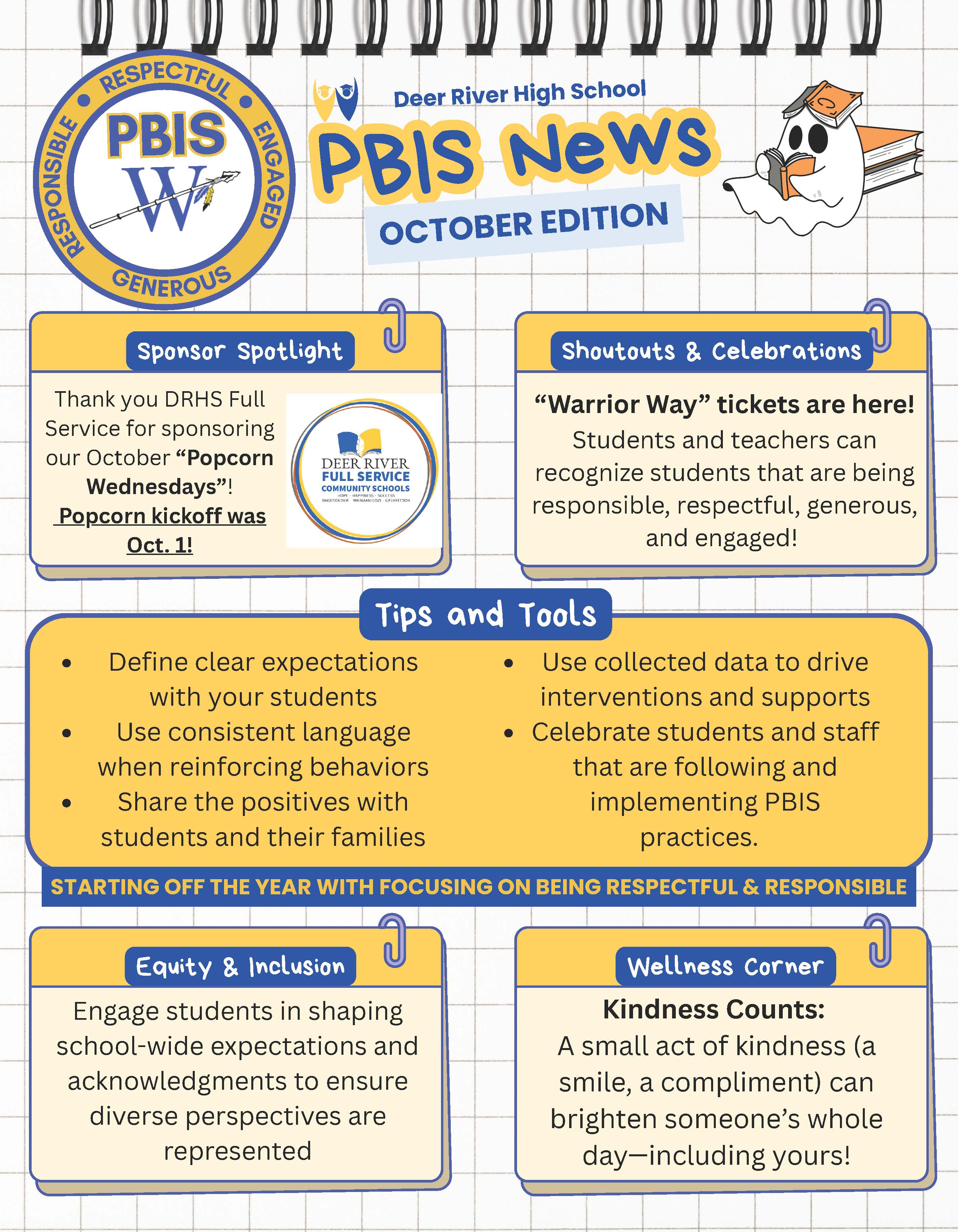 October PBIS Newsletter